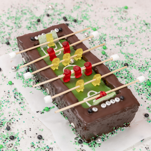Fußball Schokokuchen Tischkicker