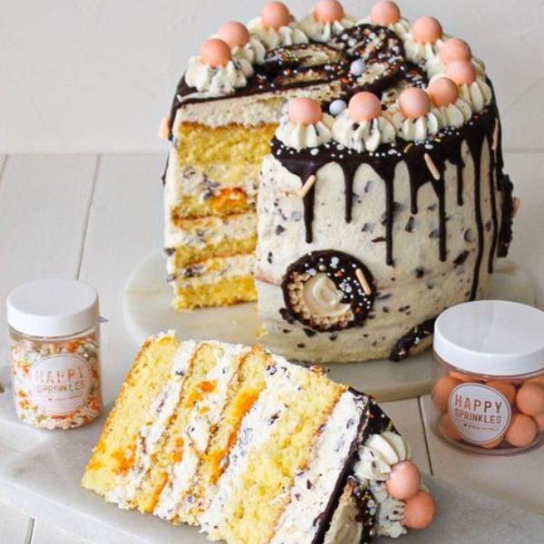 Schokokusstorte mit Mandarinen