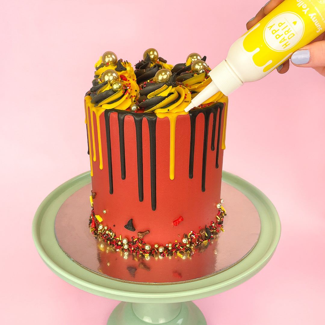 Happy drip - sunny yellow