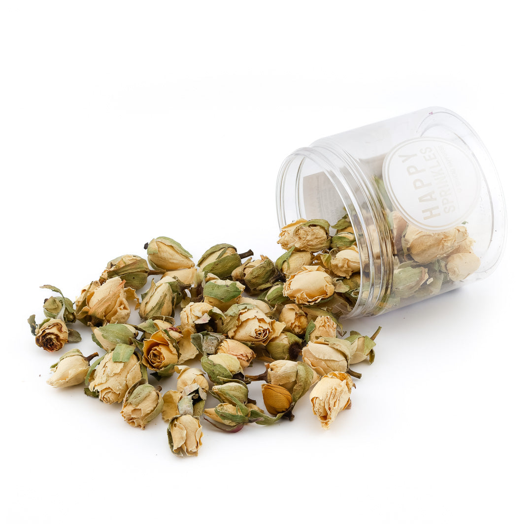 Rose Blossom - Rosenknospen weiß