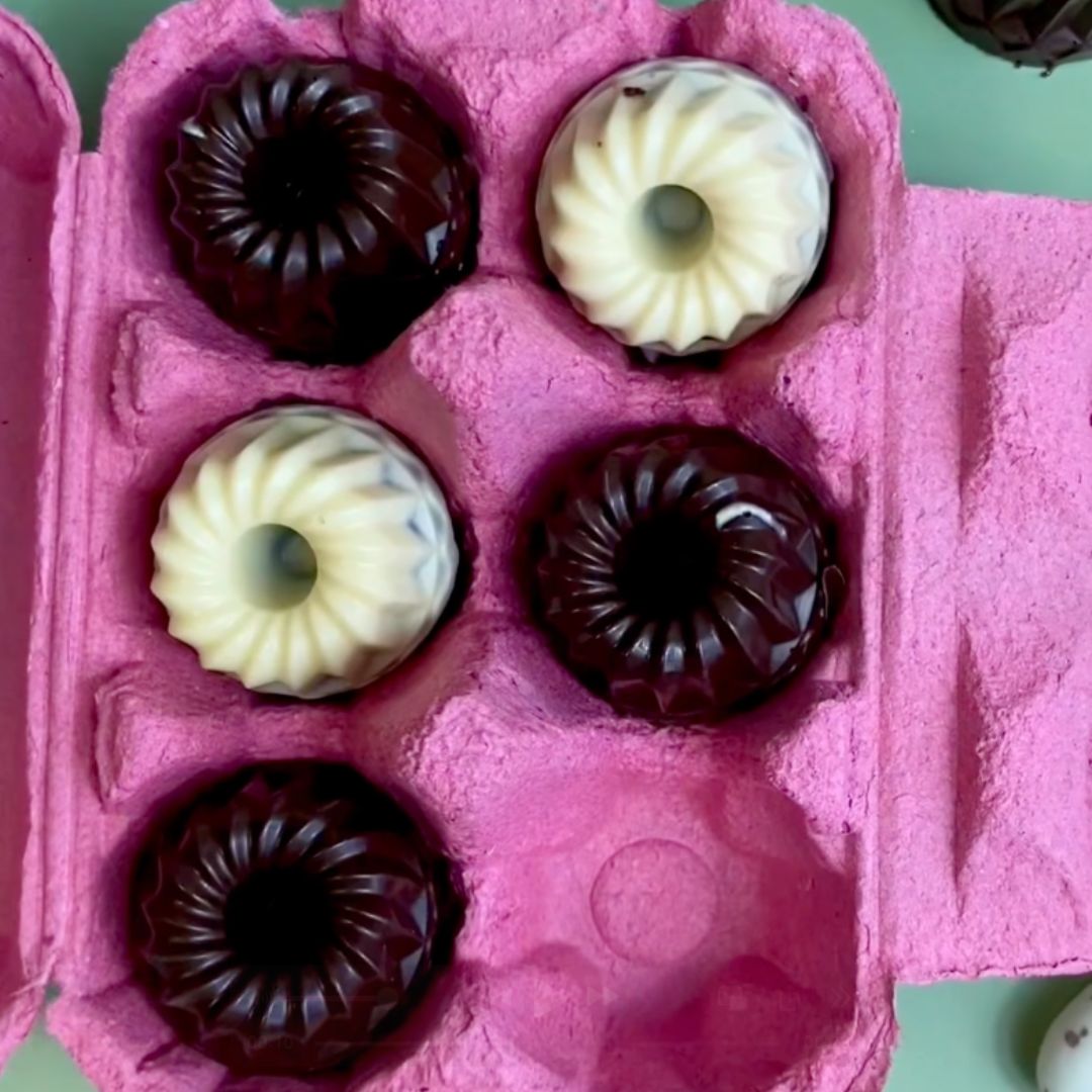 Silikonform Mini Gugelhupf