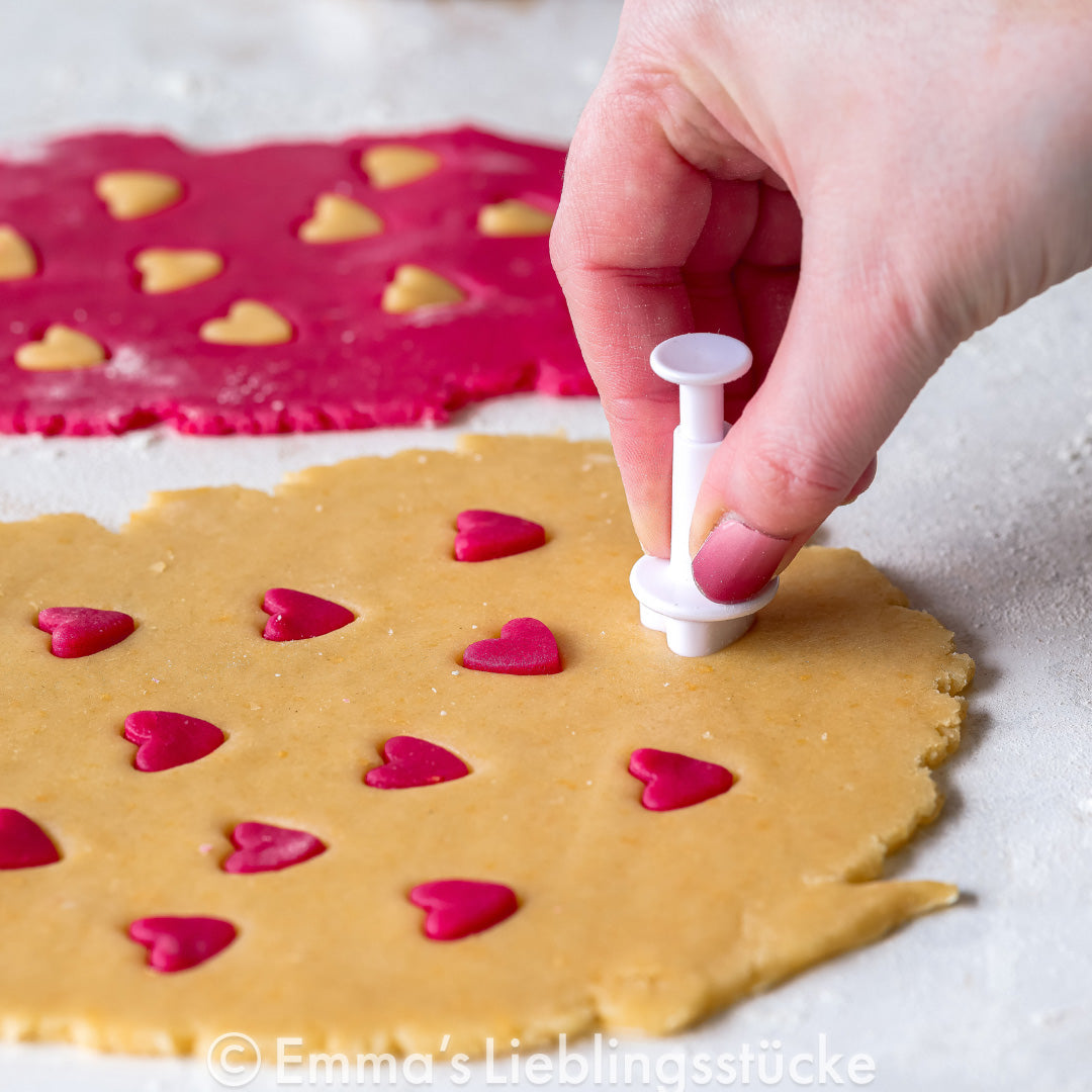 Fondantausstecher Trio - Herzen