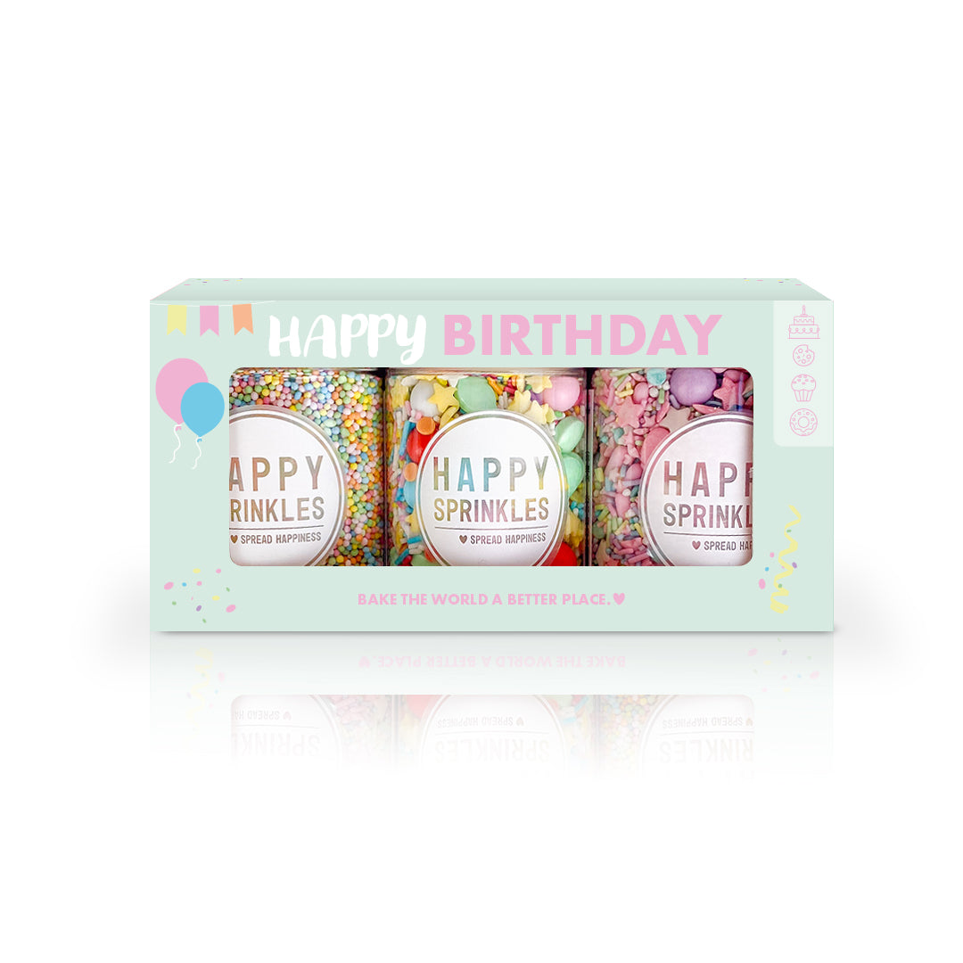 Happy Birthday Trio Set