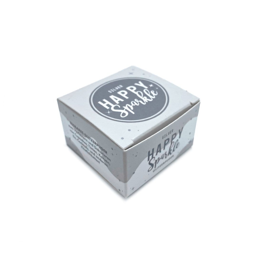 Happy Sprinkles Streusel Happy Sparkle Glitzer Silber
