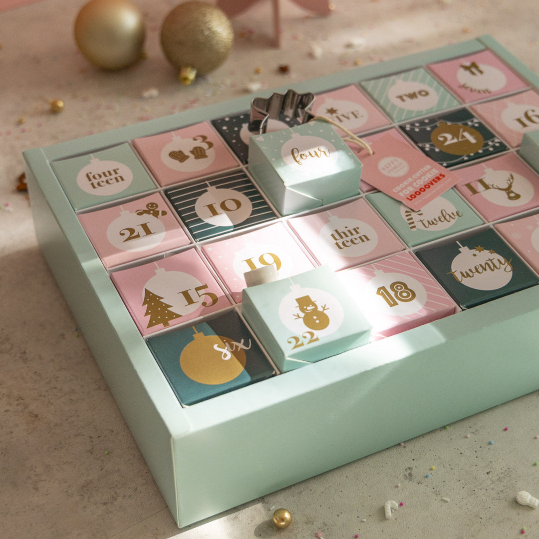 Kleiner ADVENTSKALENDER MINT
