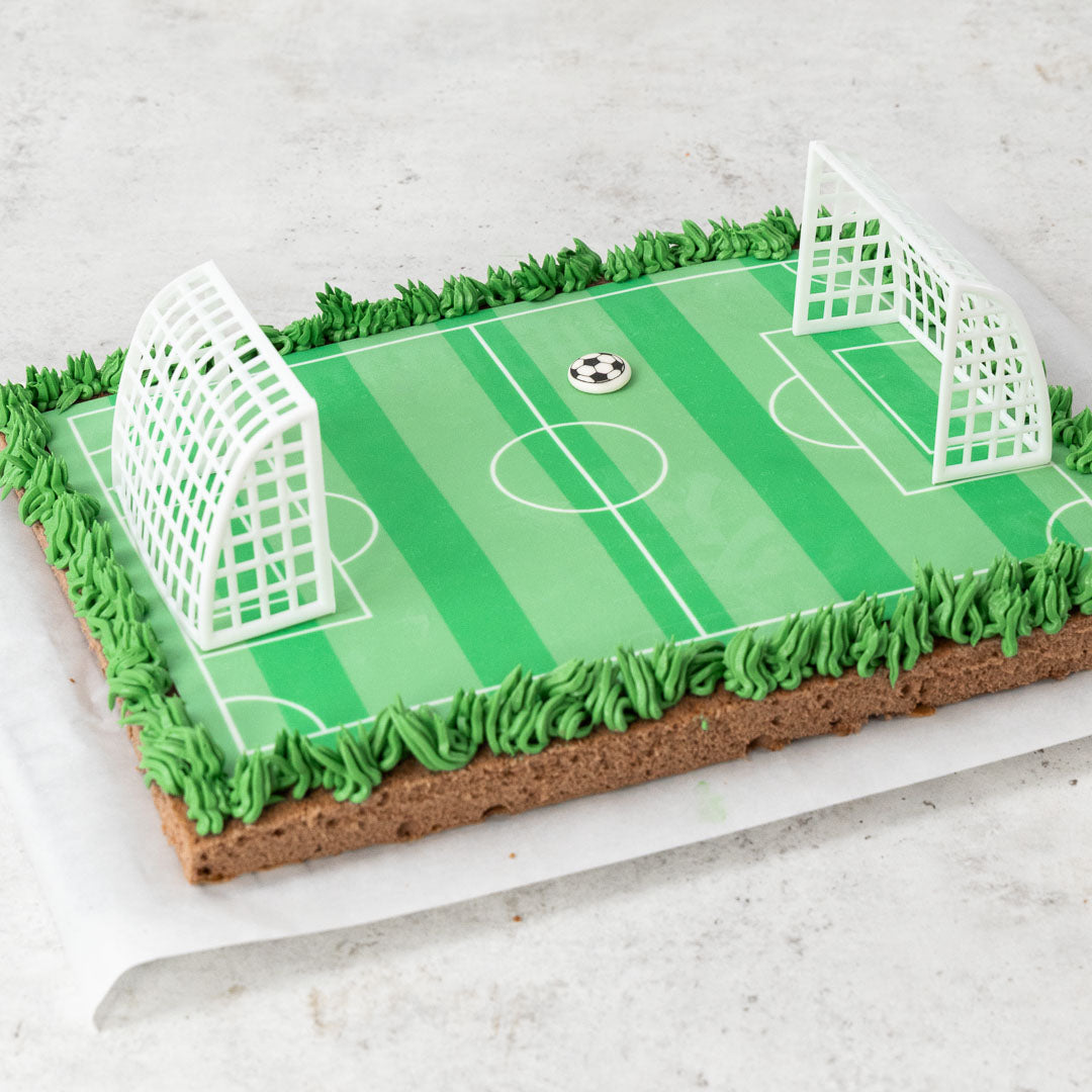 Fußballfeld Tortenaufleger