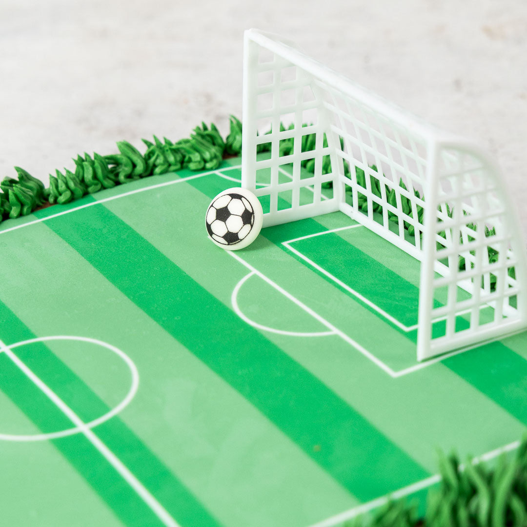 Fußballfeld Tortenaufleger