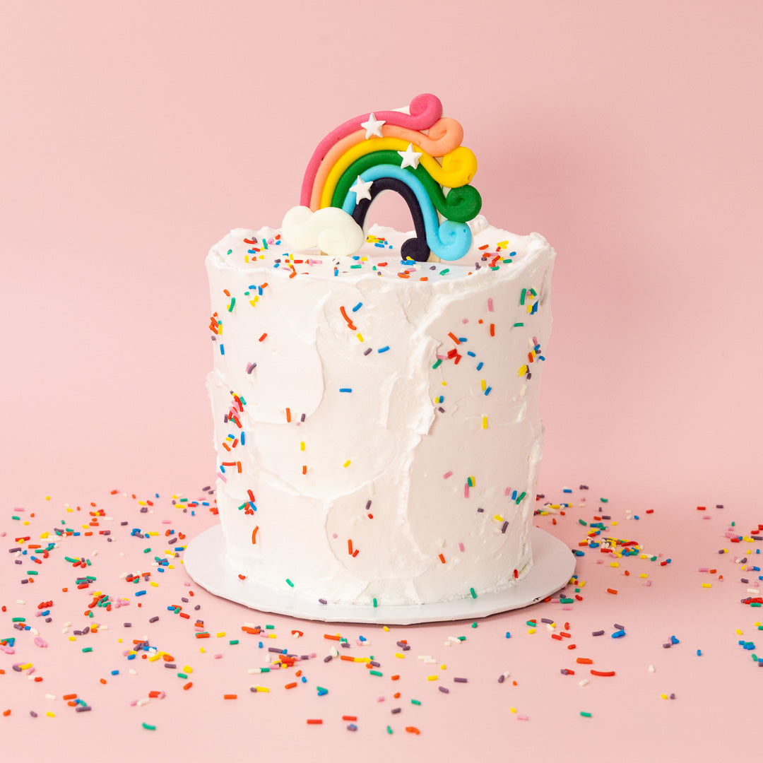 Regenbogen Bunt Zuckerfigur