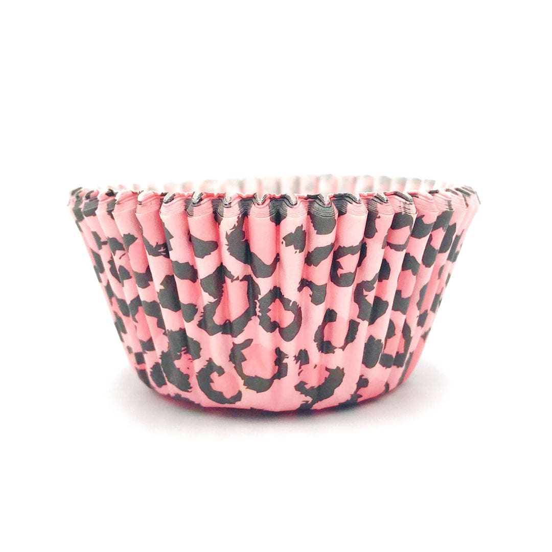 Happy Sprinkles Streusel Backförmchen Leopard Pink