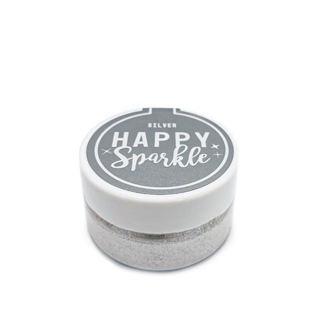 Happy Sprinkles Streusel Happy Sparkle Glitzer Silber